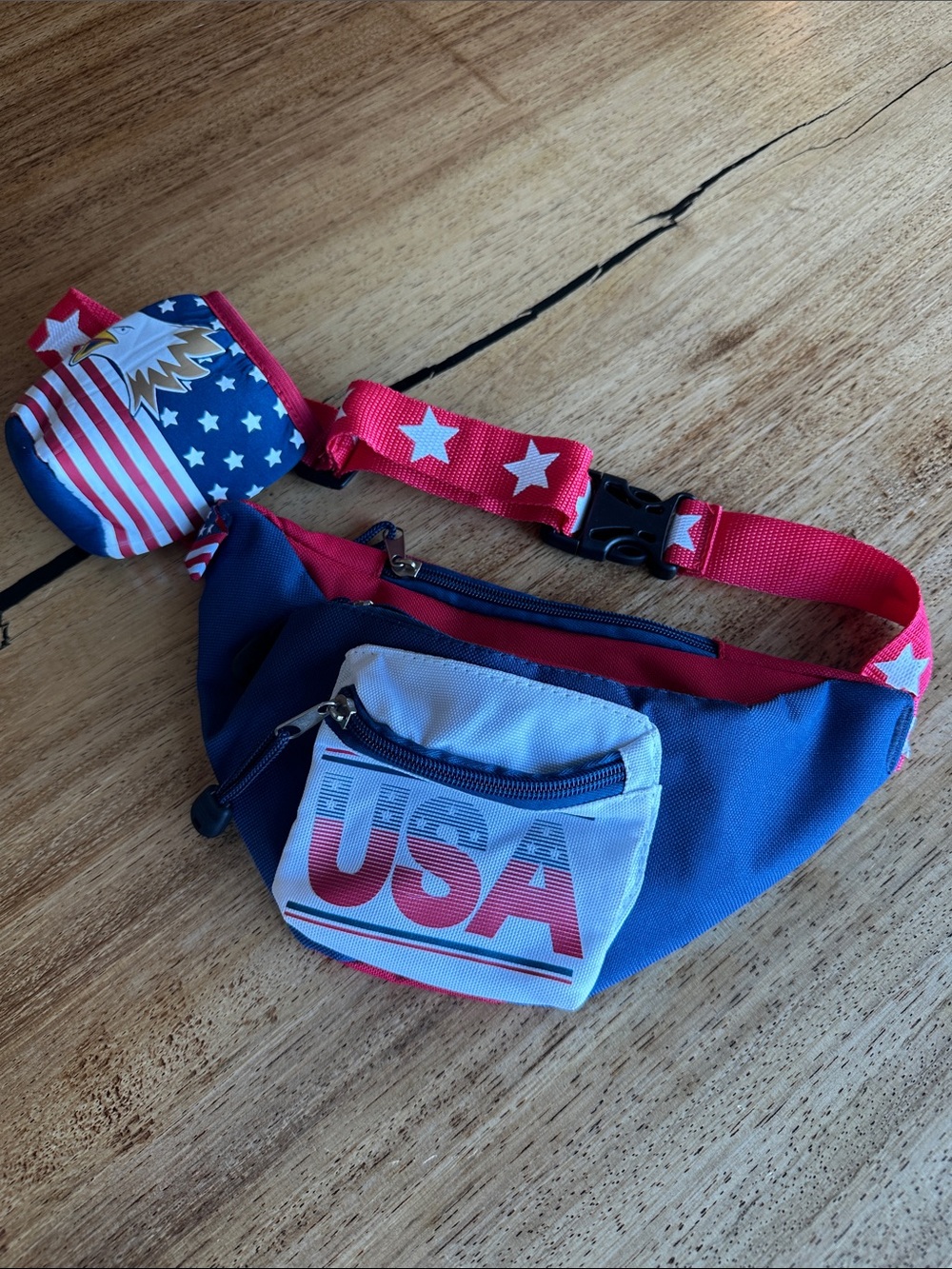 Tipsy Elves USA Fanny Pack with Drink Holder